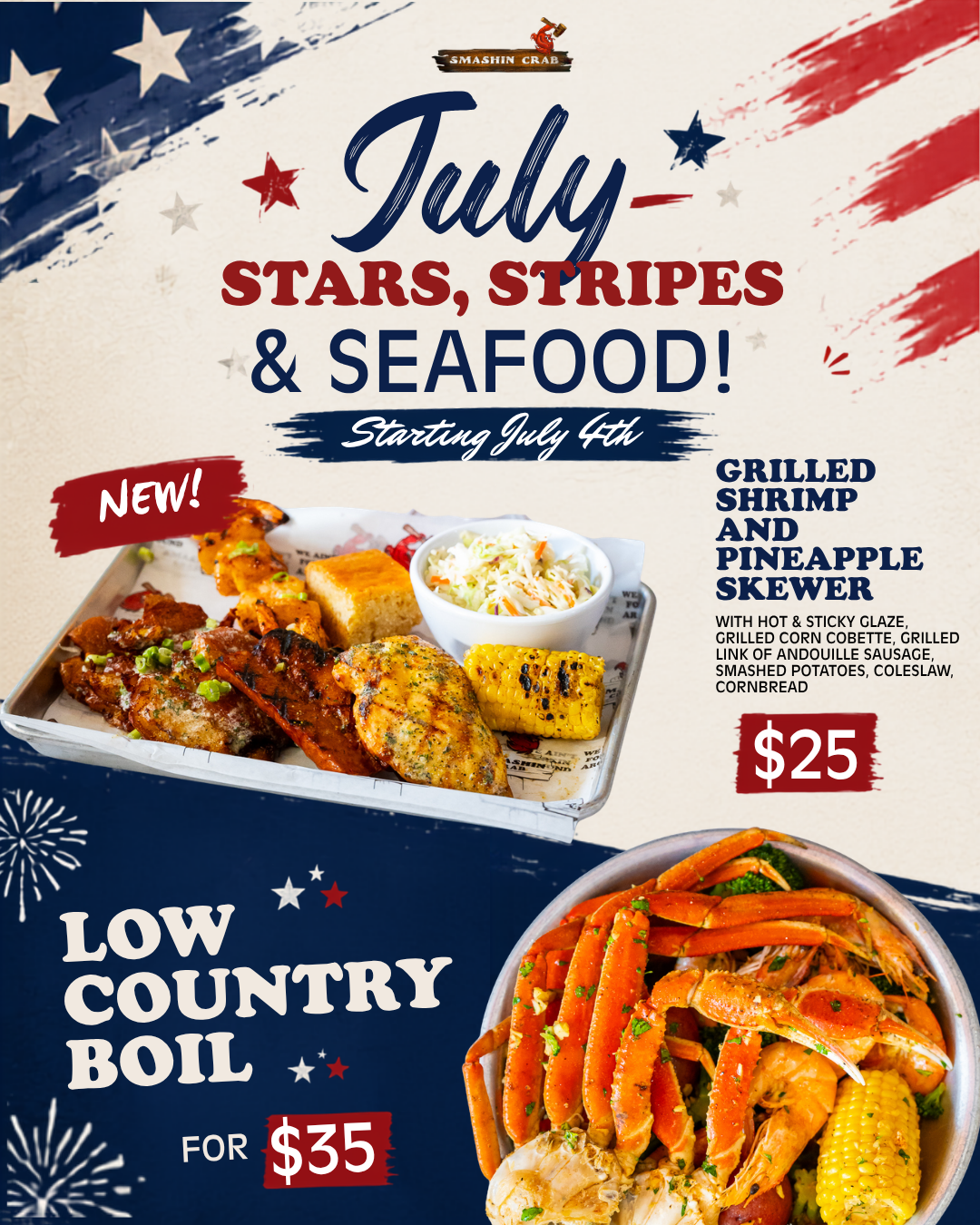 Smashin Crab July Promo Smashin Crab July Promos
