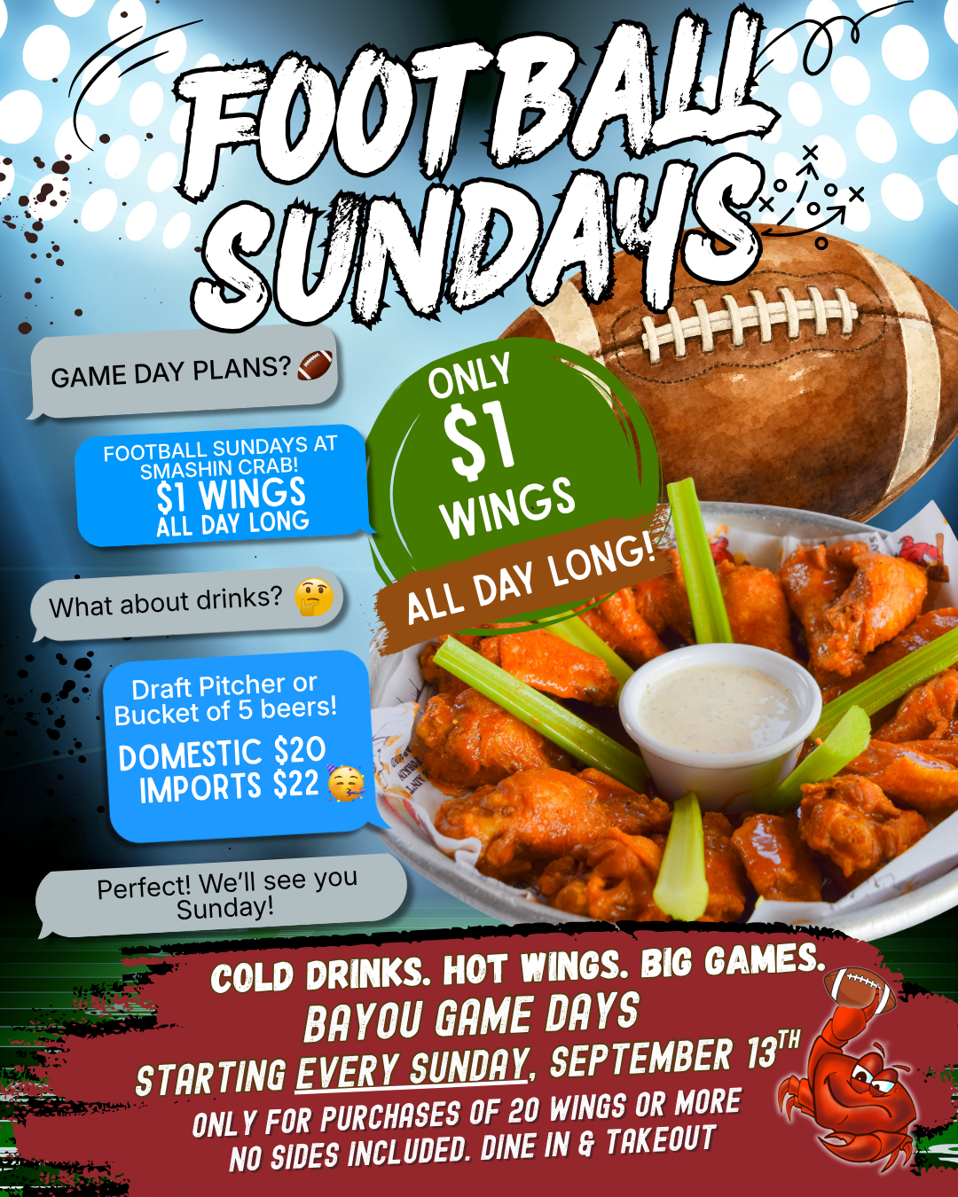 Sunday Flyer (1080 x 1350 px) Culinaria August 2026